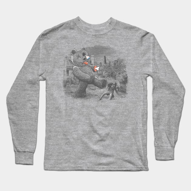 Teddy's return Long Sleeve T-Shirt by victorcalahan